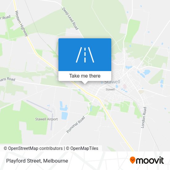Playford Street map