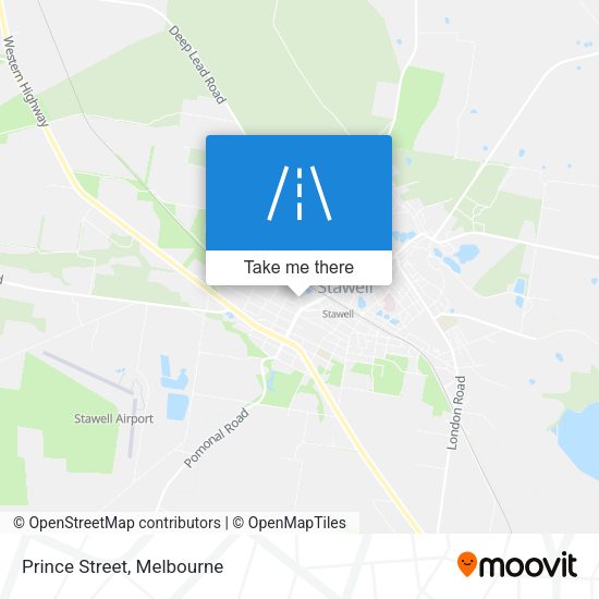 Prince Street map