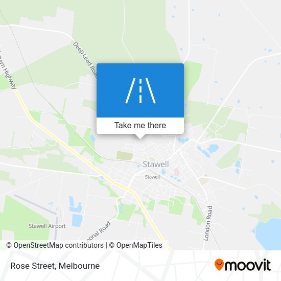 Rose Street map