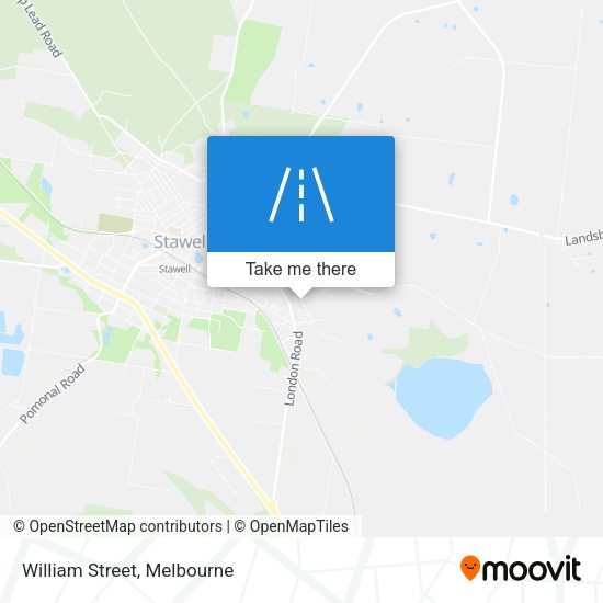 William Street map