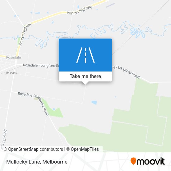 Mullocky Lane map