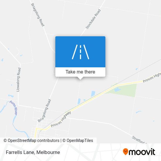 Farrells Lane map