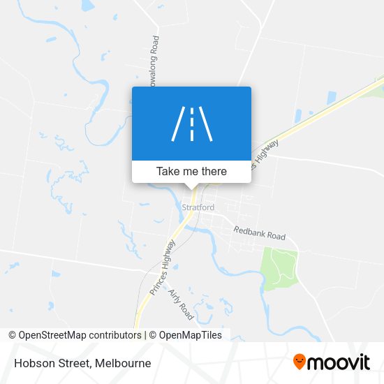Hobson Street map