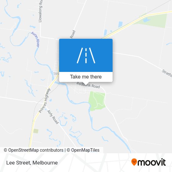 Lee Street map