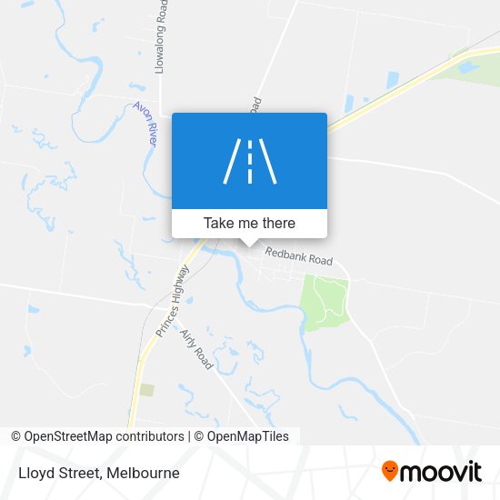 Lloyd Street map