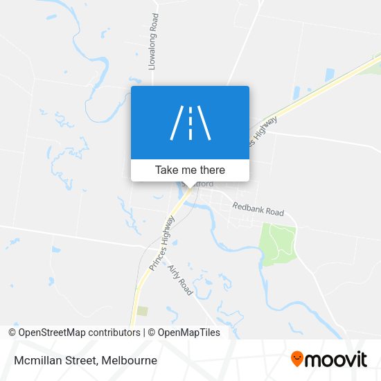 Mcmillan Street map