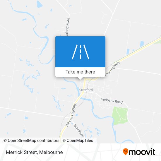 Merrick Street map