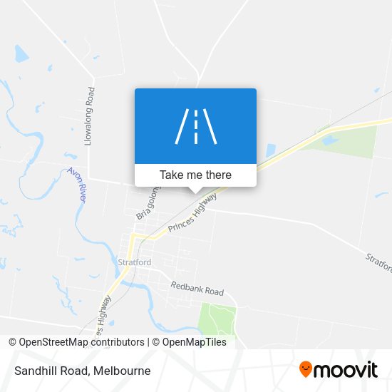 Sandhill Road map