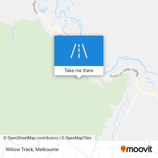 Willow Track map