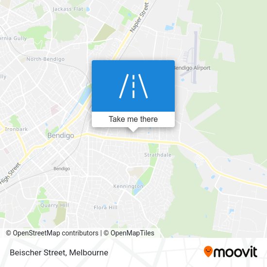 Beischer Street map