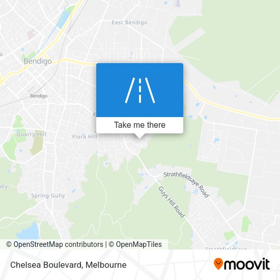 Chelsea Boulevard map