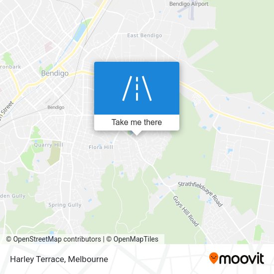 Harley Terrace map