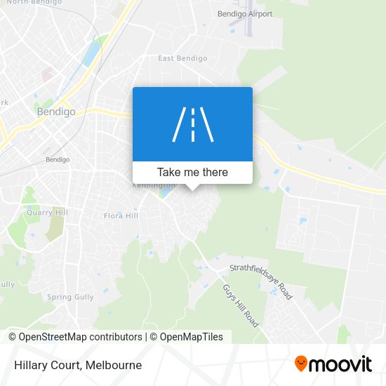 Hillary Court map