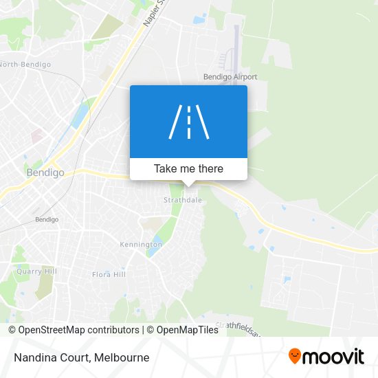 Nandina Court map