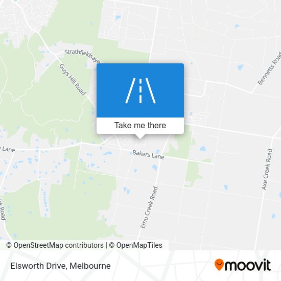 Elsworth Drive map