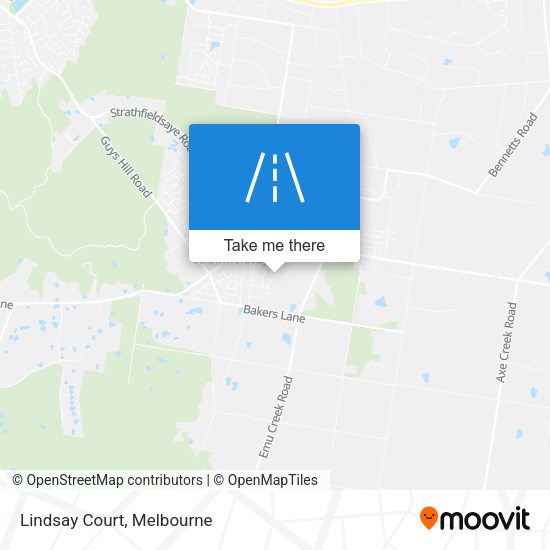 Lindsay Court map