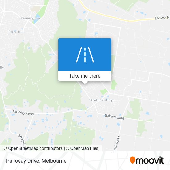 Parkway Drive map