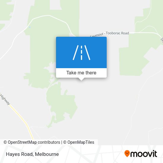 Hayes Road map
