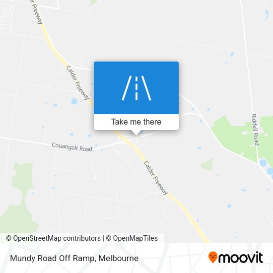 Mundy Road Off Ramp map