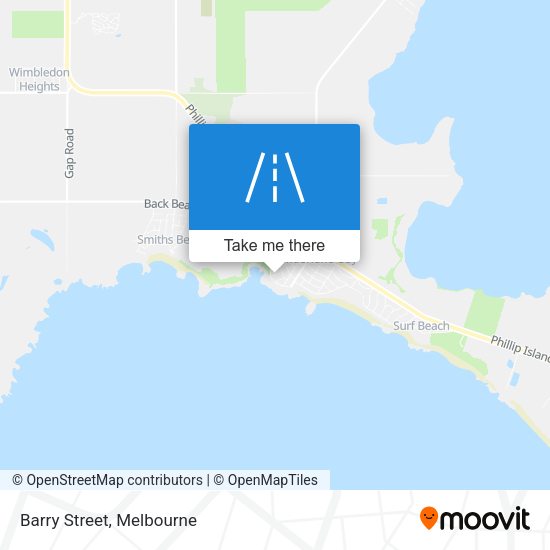 Barry Street map