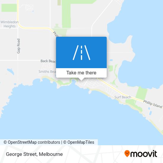 George Street map