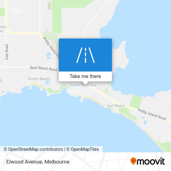 Elwood Avenue map