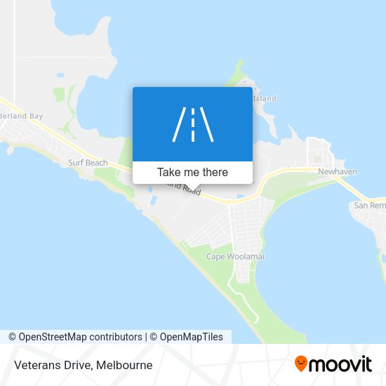 Veterans Drive map