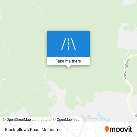 Blackfellows Road map