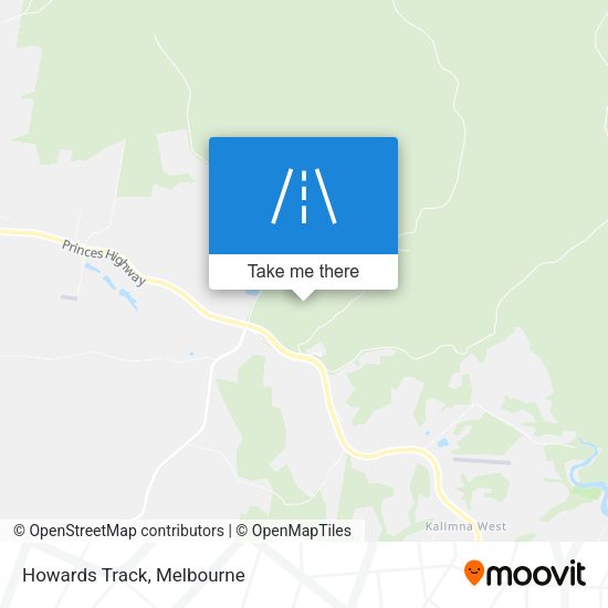 Howards Track map