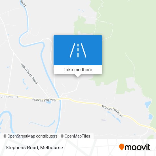 Stephens Road map