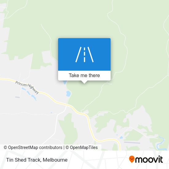 Tin Shed Track map