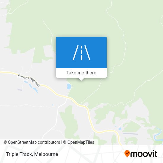 Triple Track map