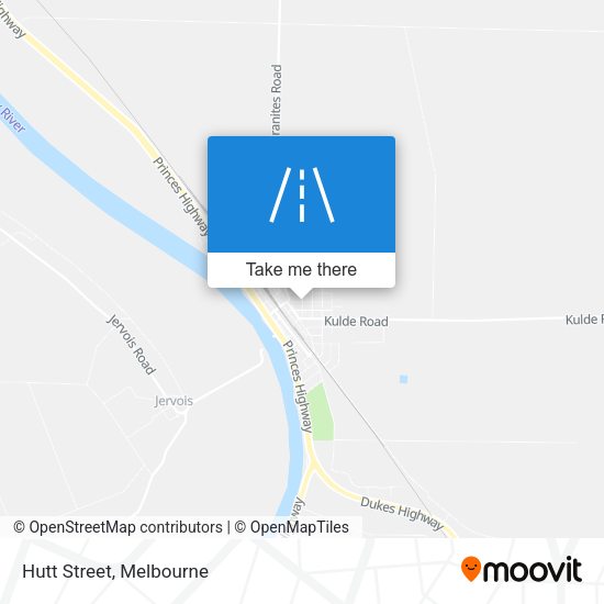 Hutt Street map