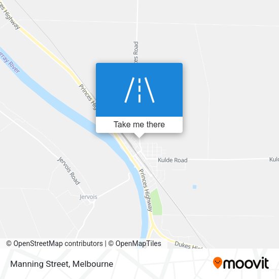 Manning Street map