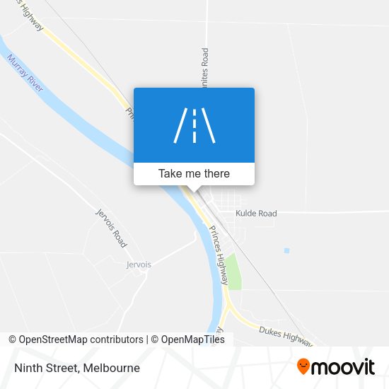 Ninth Street map