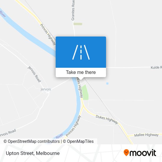Upton Street map