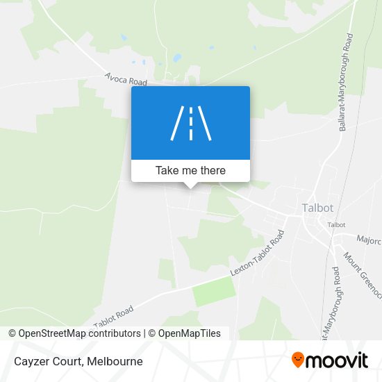 Cayzer Court map