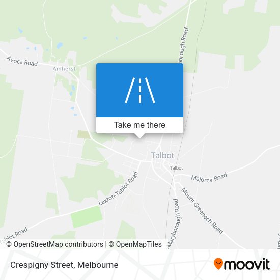 Crespigny Street map
