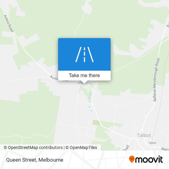 Queen Street map