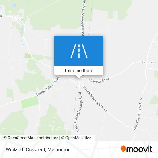 Weilandt Crescent map
