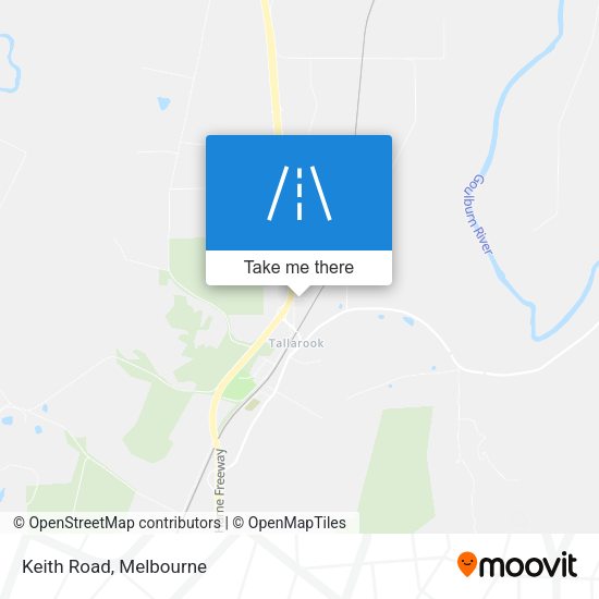 Keith Road map