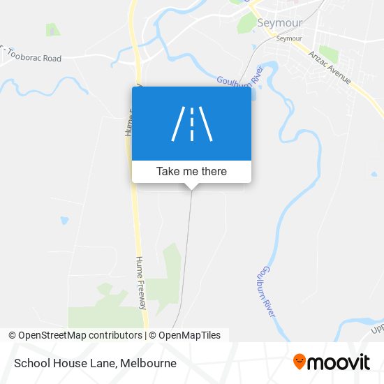 School House Lane map