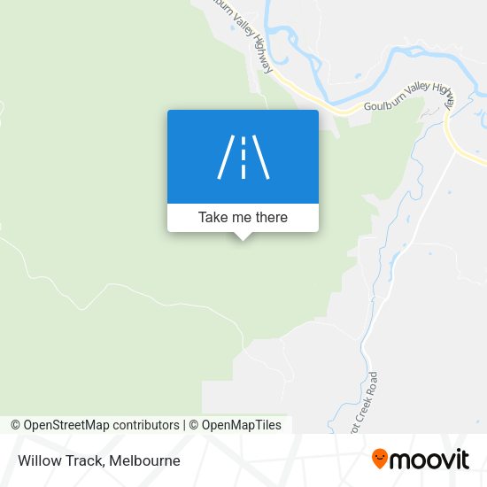 Willow Track map
