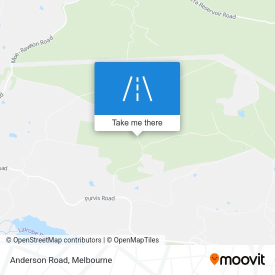 Anderson Road map