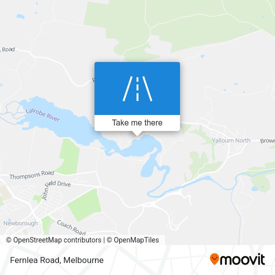 Fernlea Road map