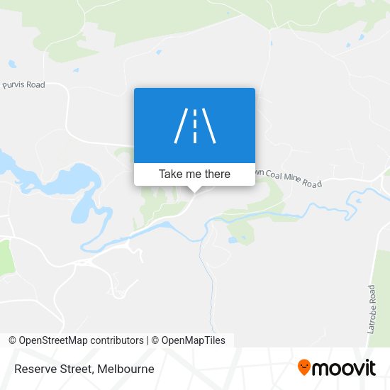 Reserve Street map