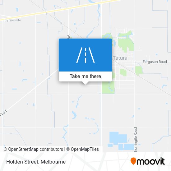 Holden Street map