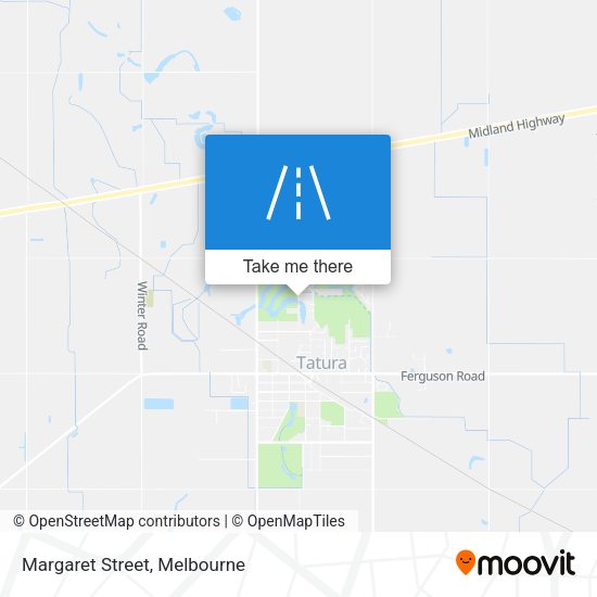 Margaret Street map