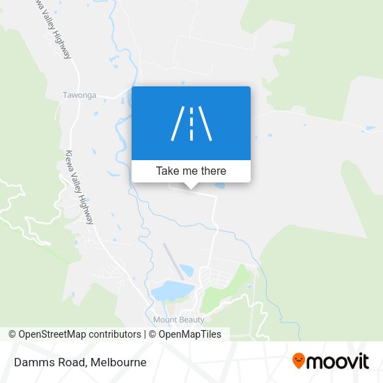 Damms Road map