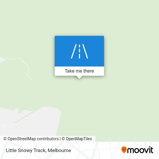 Little Snowy Track map